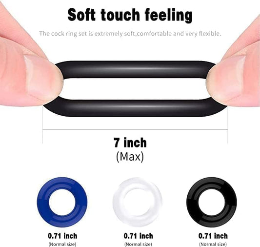 MANSCULPT Silicone Cock Ring