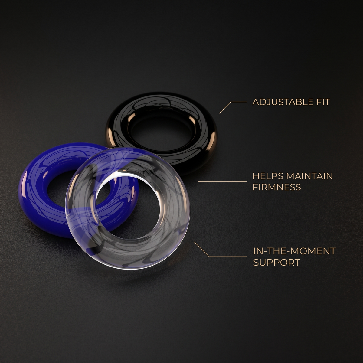 MANSCULPT Silicone Cock Ring