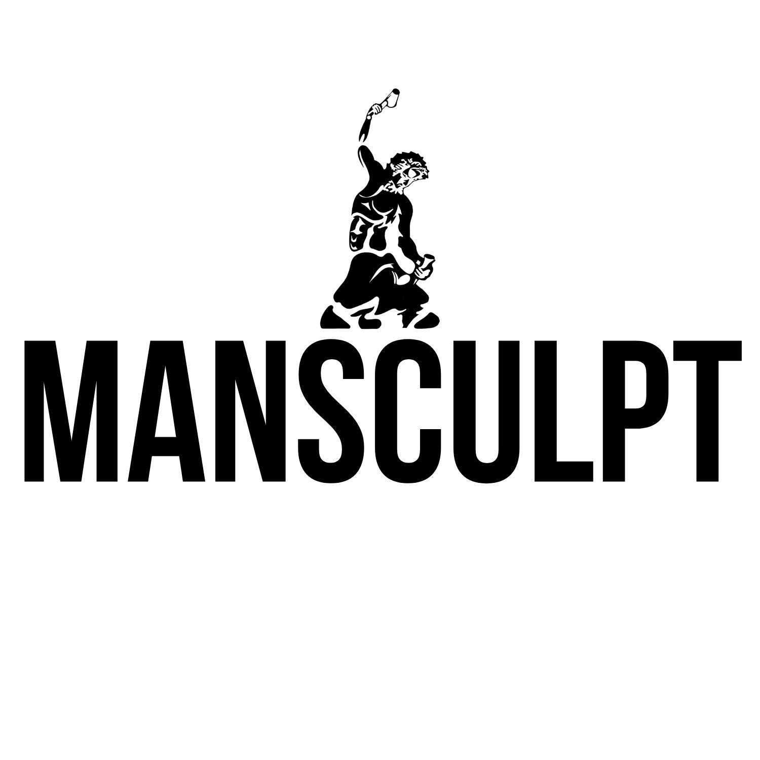 The picture mansculpt.com shows when its homepage is shared